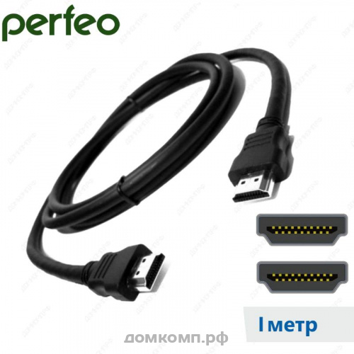 Кабель HDMI - HDMI Perfeo H1001 1M