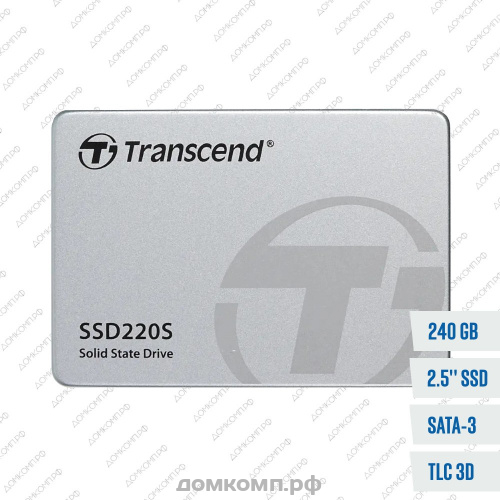 Накопитель SSD 2.5" 240 Гб Transcend SSD220S [TS240GSSD220S]