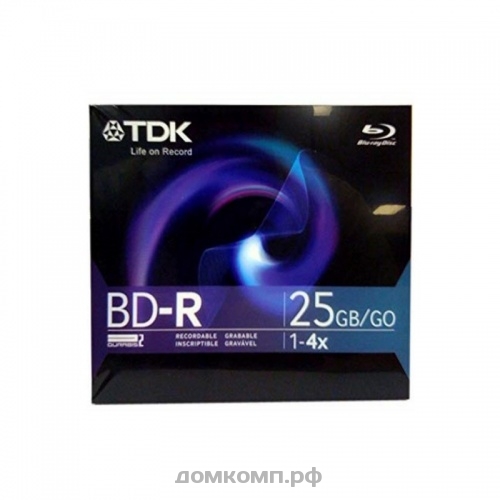 Диск BD-R 25Gb TDK 4x Jewel (t78008)_enl