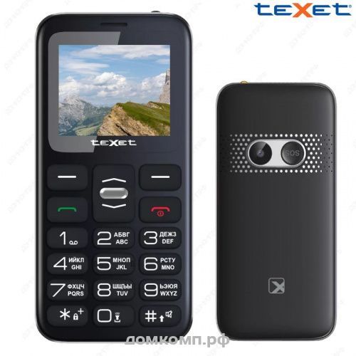 Мобильный телефон Texet TM-B209 черный