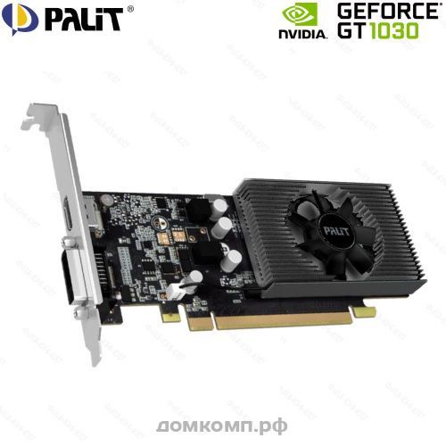 Видеокарта Palit GeForce GT 1030 LP [NE5103000646-1080]