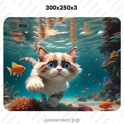 Коврик Cactus Fish Cat (CS-MP-D15M)
