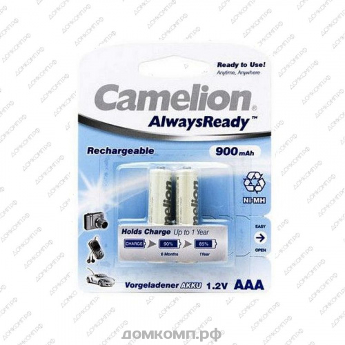 Аккумулятор AAA Camelion Always Ready NH-AAA900ARBP2