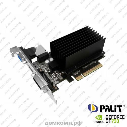 Видеокарта Palit GeForce GT 730 PA-GT730K-2GD3H [NEAT7300HD46-2080H]