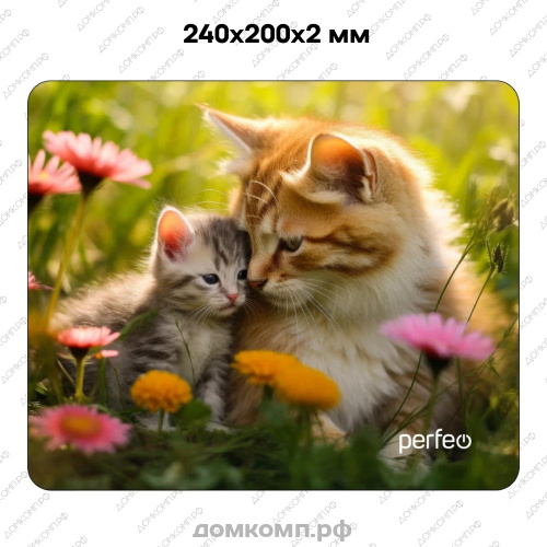 Игровой коврик Perfeo Cat L