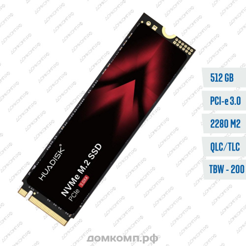 Накопитель SSD M.2 2280 512 Гб HUADISK X3 [HYV512X3-XT]