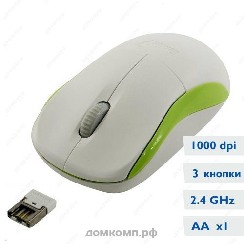 Genius-NS-6000-Wireless-Optical-Mouse-Green-and-White-600x600