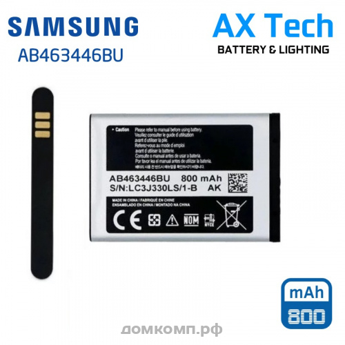 Батарея Samsung X200 C3010 Е1080 AB463446BU