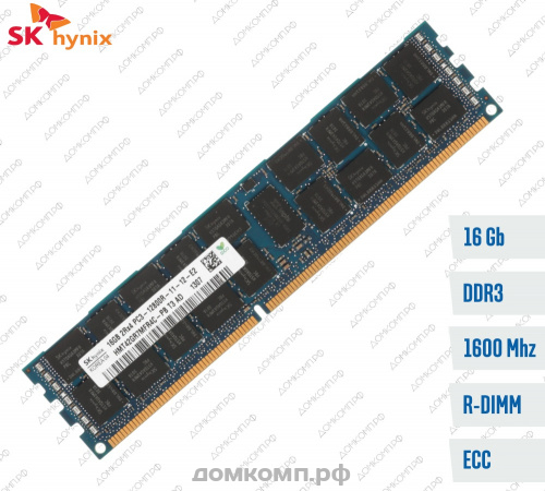 Оперативная память 16 Гб 1600MHz Registered ECC DIMM Hynix (HMT42GR7AFR4C-PB)