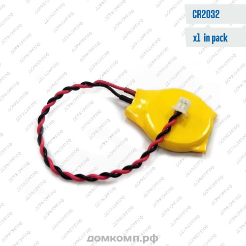 Батарейка CR2032 с проводом 2-pin для ноутбука
