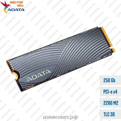 Накопитель SSD M.2 2280 250 Гб A-Data Swordfish [ASWORDFISH-250G-C] NVMe