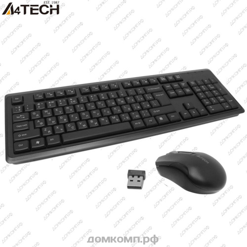 Клавиатура+мышь A4Tech V-Track 4200N недорого. домкомп.рф