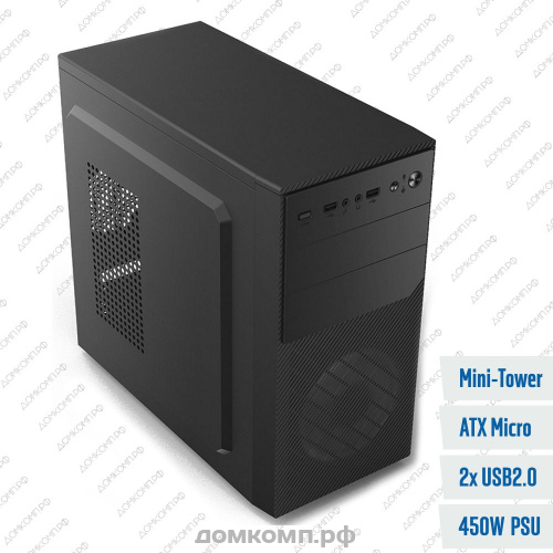 Корпус CROWN CMC-C501 420W ATX Black USB 2.0 x 4