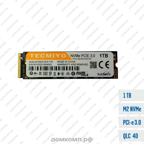 Накопитель SSD M.2 2280 1 Тб TECMIYO