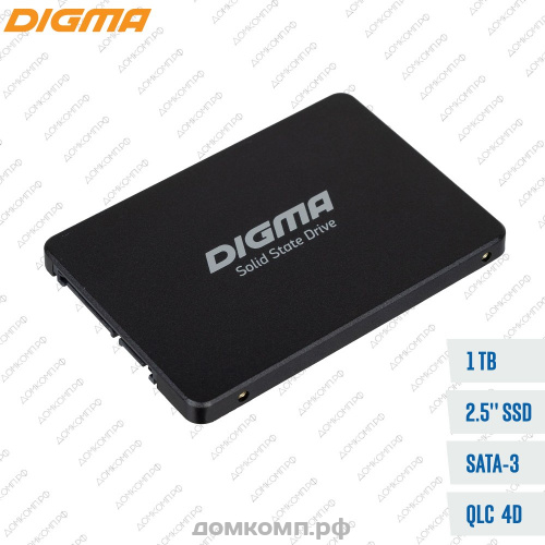 Накопитель SSD 2.5" 1 Тб Digma Run S9Q [DGSR2001TS93Q]