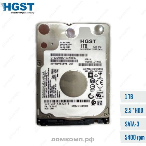 Жесткий диск 1 Тб HGST Travelstar Z5K1 (1W10082)