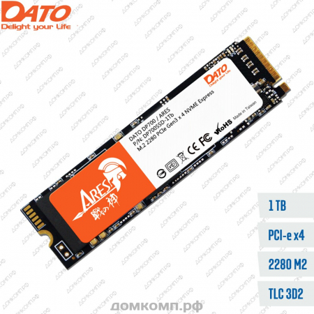 Накопитель SSD M.2 2280 1 Тб Dato DP700 [DP700SSD-1Tb]