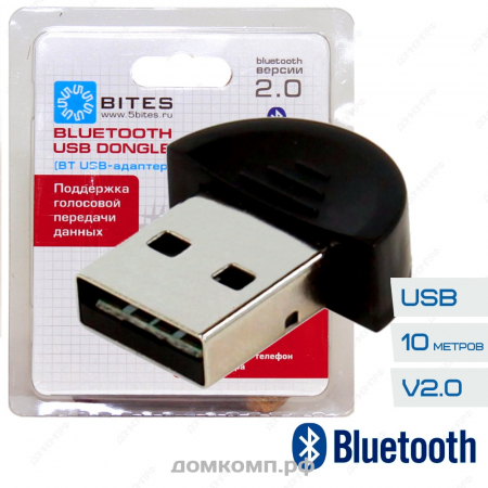Адаптер Bluetooth 5bites BTA20-01