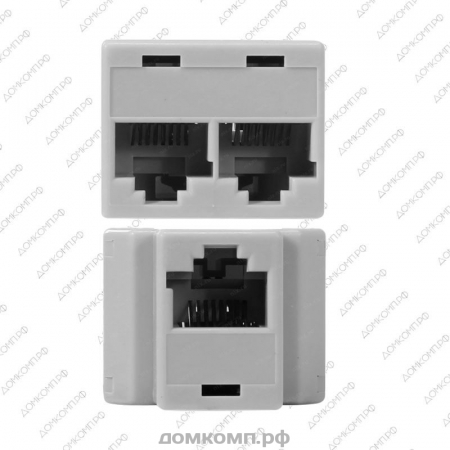 Разветвитель VCOM CT252 RJ45 (розетка) -> 2 x RJ45 (розетки)