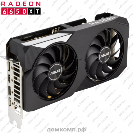 Видеокарта Asus AMD Radeon RX 6650 XT Dual OC [DUAL-RX6650XT-O8G]