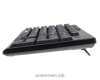 Клавиатура Oklick 310M [проводная, мембранная, клавиш - 111, USB, мультимедия, цвет черный]