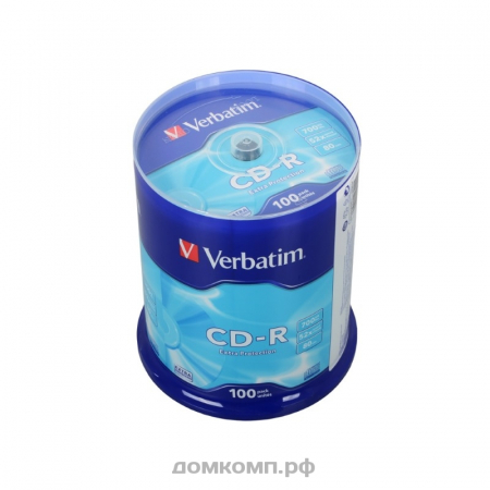 Диск CD-R 700Mb Verbatim (100шт.)