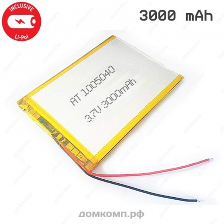 Батарея Li-Pol 3.7V 3200 mAh (105 x 55 x 3.5 мм) 2-pin