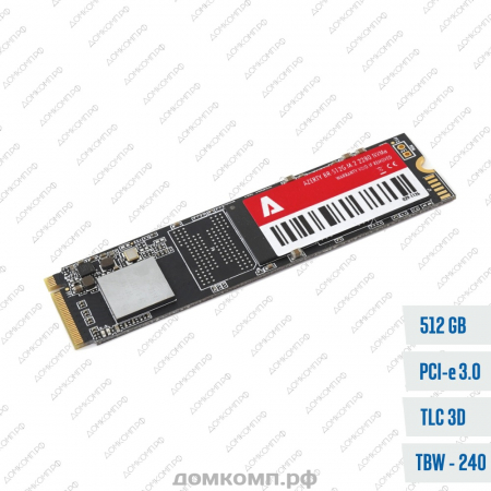 Накопитель SSD M.2 2280 512 Гб Azerty [BR-512G-NVMe]