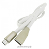 Кабель microUSB WALKER C710 [оплетка ПВХ софт-тач, плоский, 2000 мА, 1 метр]