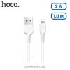 Кабель Apple Lightning 8-pin - USB HOCO X20 Flash 2M белый