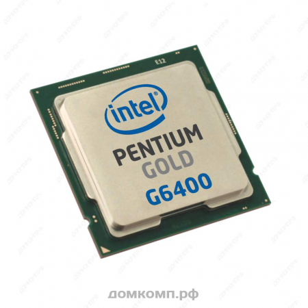 Intel Pentium Gold G6400 logo