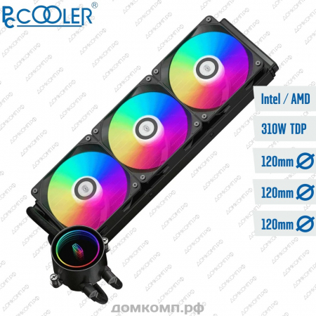 Система охлаждения PCCooler DA360 ARGB BK