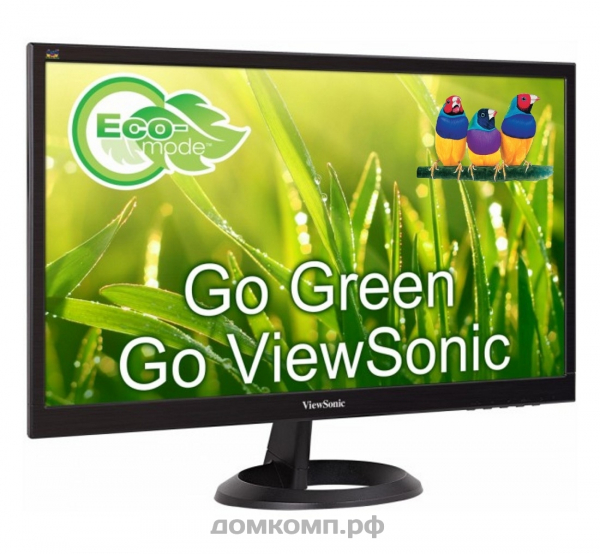 22 дюймовый Монитор ViewSonic VA2261-2 LED (черный, TN LED, 16:9, 1920x1080, 5ms, VGA+DVI-D)