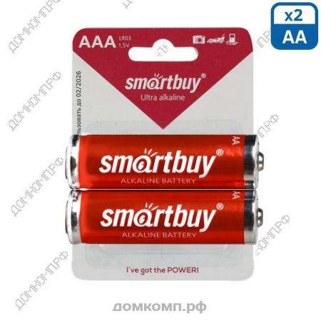 AAA Smartbuy LR03 [алкалиновая, 2 штуки]