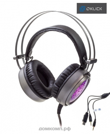 Гарнитура Oklick HS-L600G STEEL SOUND