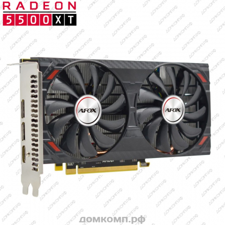 Видеокарта AFOX AMD Radeon RX 5500XT DUAL [AFRX5500XT-8GD6H4]