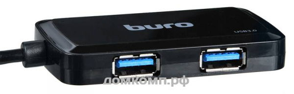 USB-Разветвитель Buro BU-HUB4-U3.0-S недорого. домкомп.рф