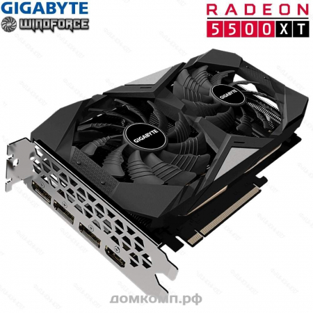 Видеокарта Gigabyte AMD Radeon RX 5500XT OC [GV-R55XTOC-4GD]