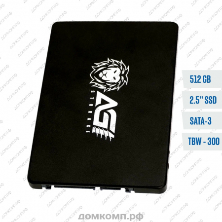 Накопитель SSD 2.5" 512 Гб AGi Ai178R-CB [AGI512G25AI178R-CB]
