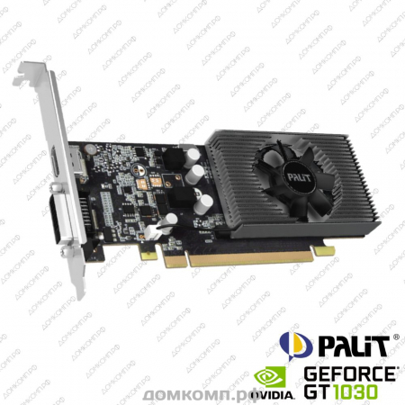 Видеокарта Palit GeForce GT 1030 [NEC103000646-1082F]