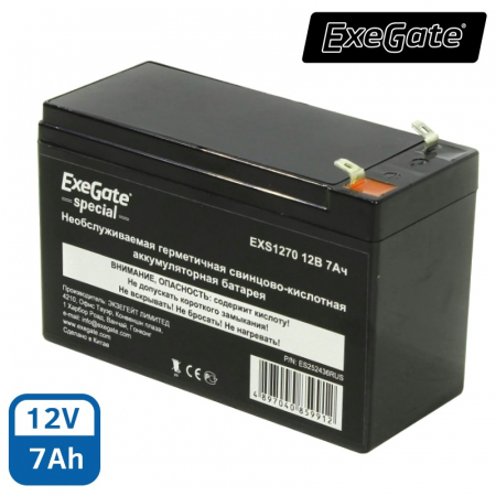 Батарея для ИБП Exegate EXS1270