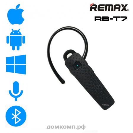 bluetooth-Гарнитура Моно Remax RB-T7 black