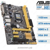 новая плата сокет 1150 (Asus H81M-C)