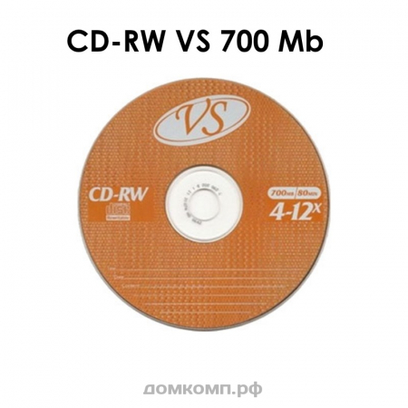 Диск CD-RW VS 700Mb 80 min 12-x