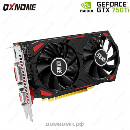 Видеокарта QXNONE GeForce GTX 750 Ti 2GB [QX-GTX750Ti-2GD5]