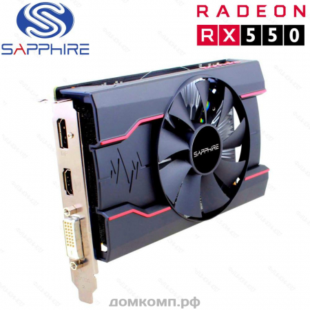 Видеокарта Sapphire AMD Radeon RX550 PULSE [11268-21-20G]