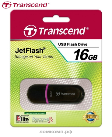 Память USB Flash 16 Гб Transcend Jetflash 300 [TS16GJF300] USB2.0