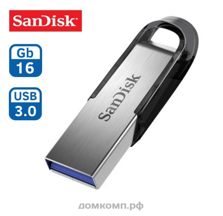 Память USB Flash 16 Гб Sandisk Cruzer Ultra Flair [SDCZ73-016G-G46] USB3.0