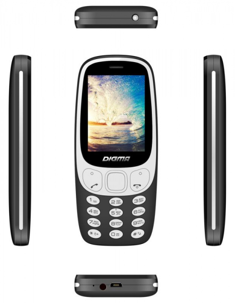 Мобильный телефон Digma N331 2G Linx недорого. домкомп.рф