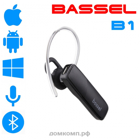 Bluetooth-Гарнитура Моно Bassel B1